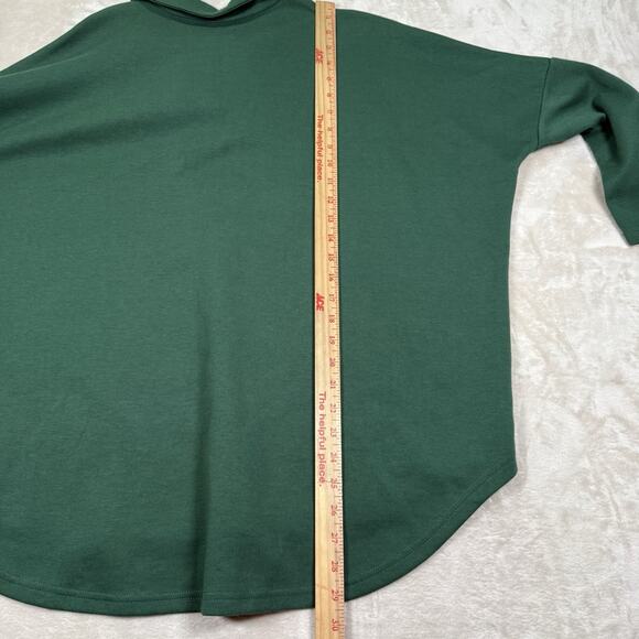 Tuckernuck Pomander Place Jaguar Green Easy Polo Swing Sweatshirt Size M / L - Picture 7 of 8